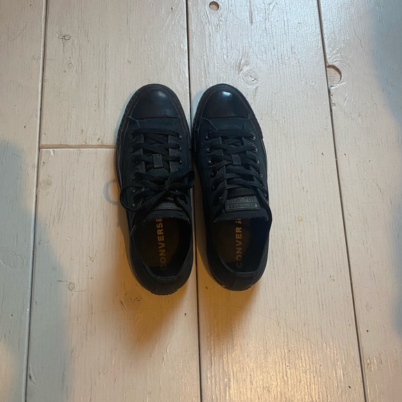 Men’s black converse shoe size 6 - Picture 8 of 12